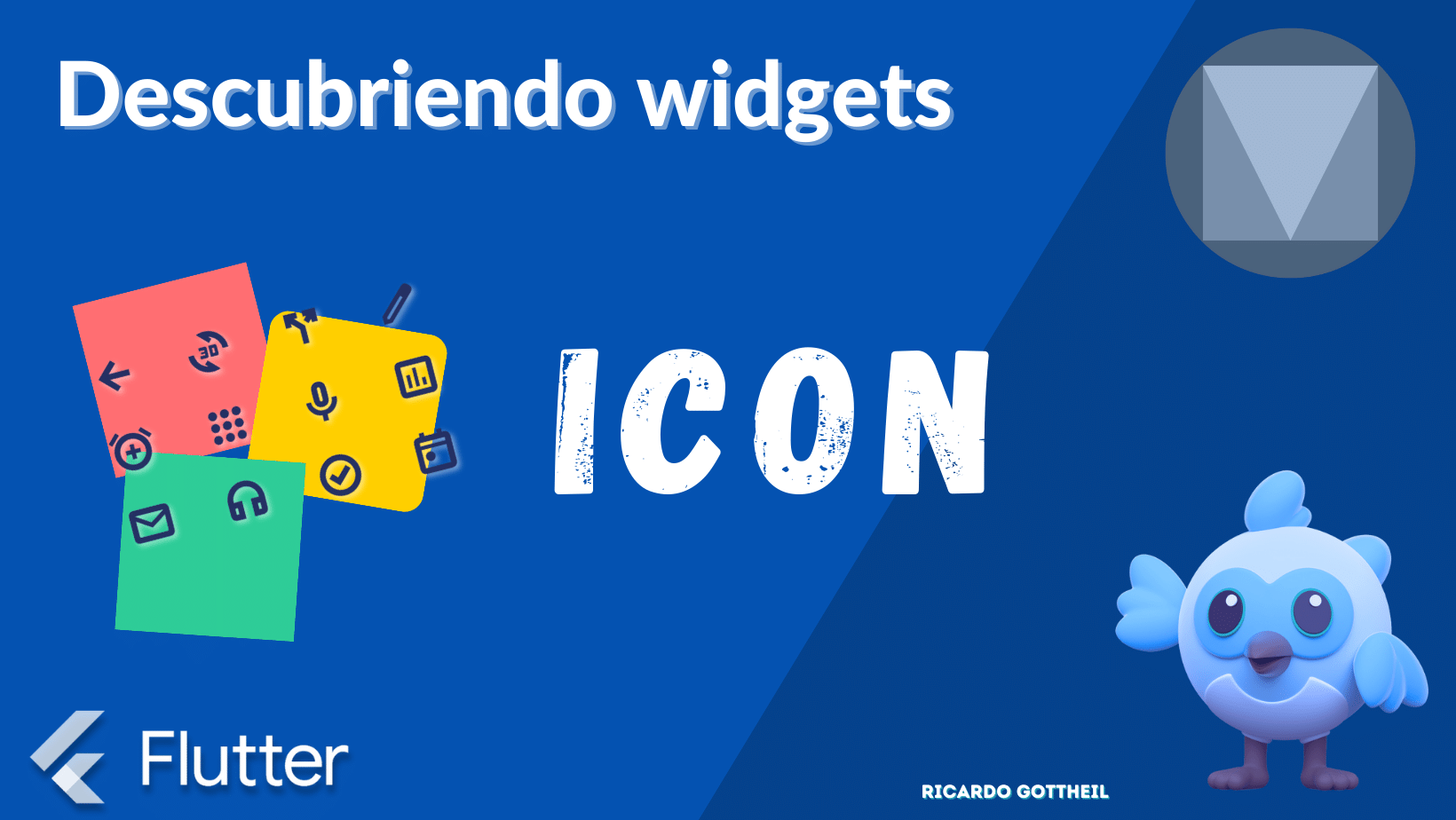 Portada - Descubriendo el Widget Icon de Flutter